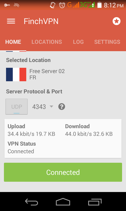free udp based vpn service