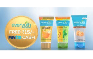 everyuth facewash free paytm cash rs