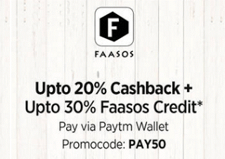 faasos app paytm wallet offer