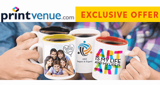 printVenue rs off on mugs no minimum order