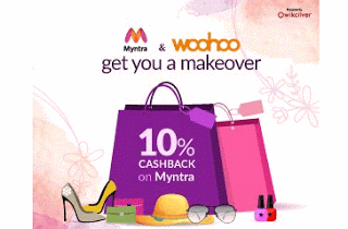 woohoo app offer cashback looot myntra