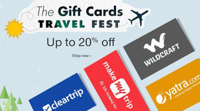 Amazon travel gift cards at  off this summer