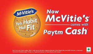 McVitie Rs  Paytm offer loot