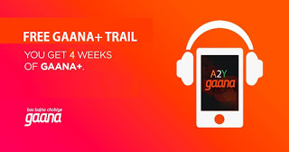 gaana  days free trail offer