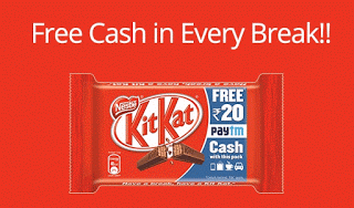 paytm KitKat free paytm cash rs