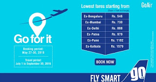 GoAir go for it sale flights offers