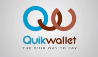 QuikWallet app refer and earnloot logo