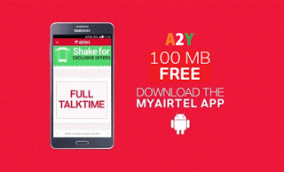 my airtelapp paytm loot offer  mb data free