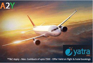 paytm yatra  cashback on flights