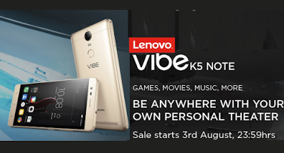 lenovo vibe k note buy now flipkart