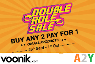 voonik double role sale