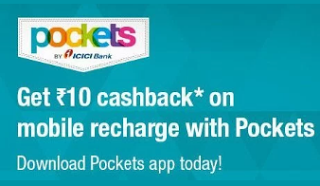 icici pockets rs cashback