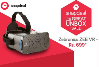 snapdeal zebronics vr