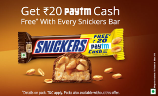 snicker PAYTM