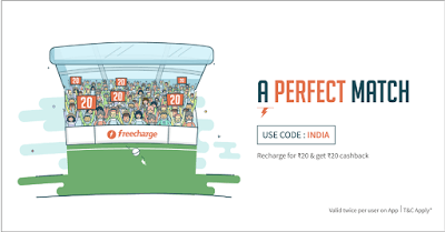 freecharge perfect match INDIA