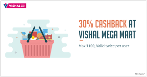 vishal mega mart freecharge