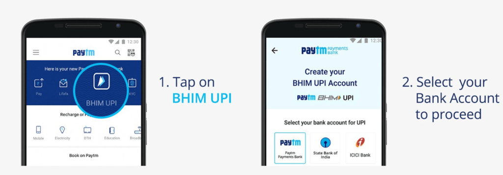 How to Use BHIM UPI Payment Feature on Paytm App | Full Guide - A2Y