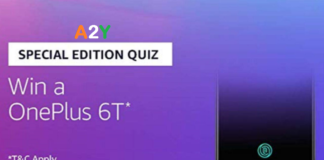 Amazon OnePlus 6T Quiz Answers