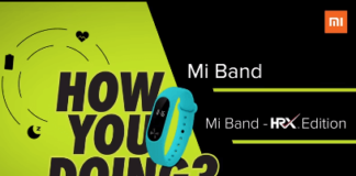 Mi Band HRX Edition at Rs 809