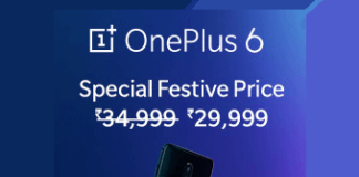 OnePlus 6 at Loot Price