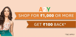 Amazon Fashion Rs 100 Free