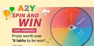 Amazon Spin and Win