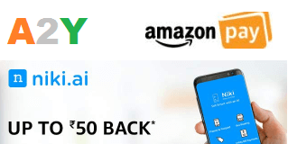 Niki Amazon Cashback Offers